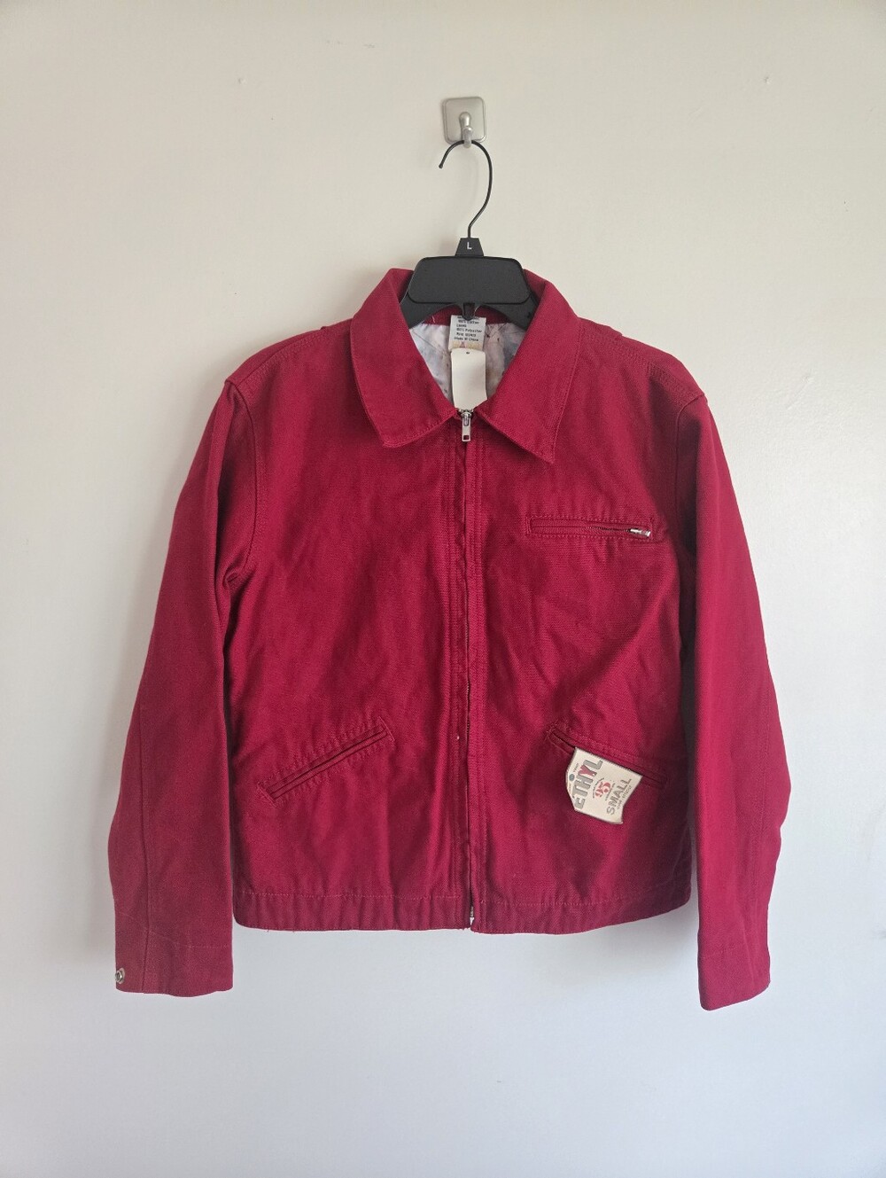 Ethyl Women's Wild West Rhinestone Graphic Full Zip Denim Jacket.  Small. NWT